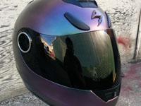 chameleon motorcycle helmet